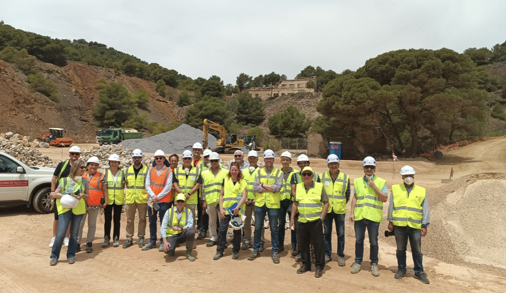 Visita al Proyecto de restauración de la instalación de residuos mineros abandonada «El Lirio»