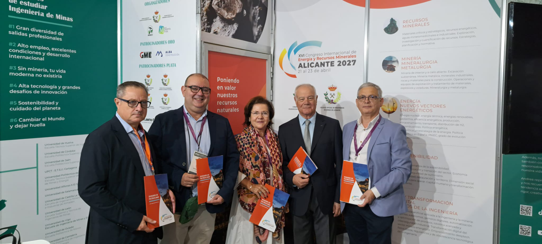 Inauguración del MMH, para difusión del XVI Congreso Internacional de Energía y Recursos Minerales Alicante 2027